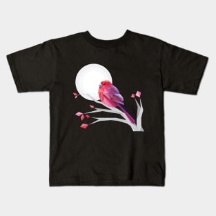 bird on a tree Kids T-Shirt